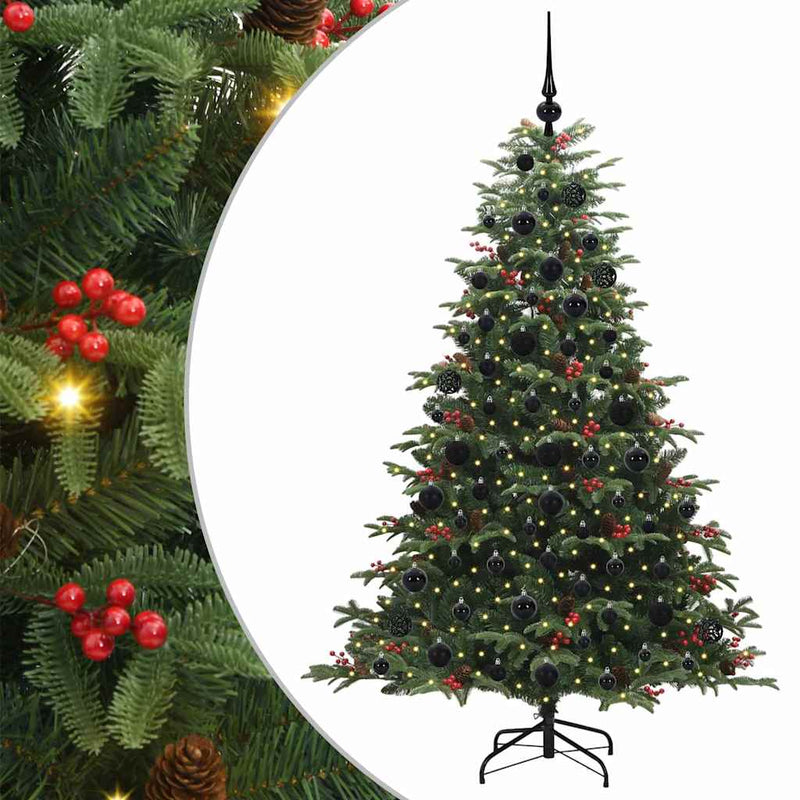 Load image into Gallery viewer, Vidaxl kunstkerstboom groen 180 cm pvc en metaal en plastic
