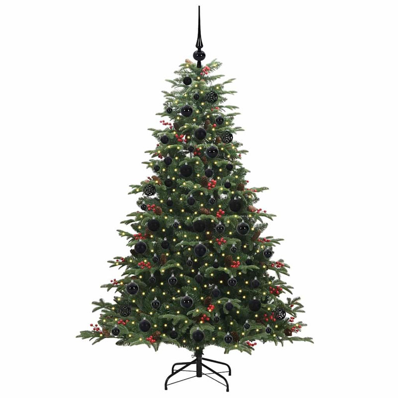 Load image into Gallery viewer, Vidaxl kunstkerstboom groen 180 cm pvc en metaal en plastic
