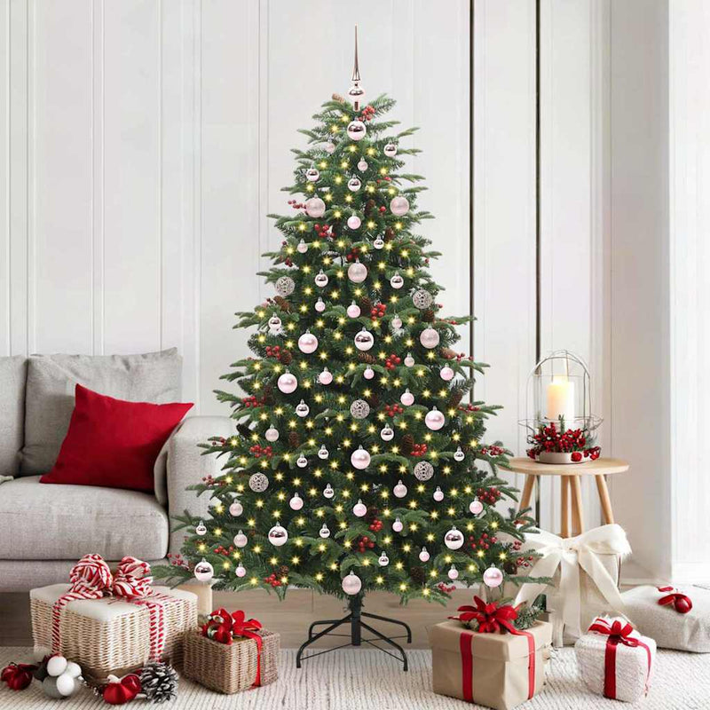 Load image into Gallery viewer, Vidaxl kunstkerstboom groen 180 cm pvc en metaal en plastic
