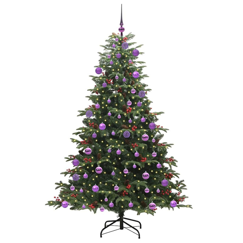 Load image into Gallery viewer, Vidaxl kunstkerstboom groen 180 cm pvc en metaal en plastic
