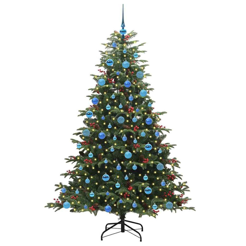 Load image into Gallery viewer, Vidaxl kunstkerstboom groen 180 cm pvc en metaal en plastic

