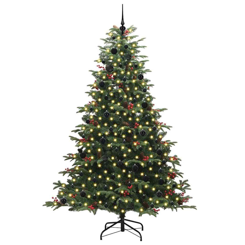 Load image into Gallery viewer, Vidaxl kunstkerstboom groen 240 cm pvc en metaal en plastic
