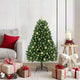 Vidaxl kunstkerstboom met 150 led groen 120 cm pvc en metaal