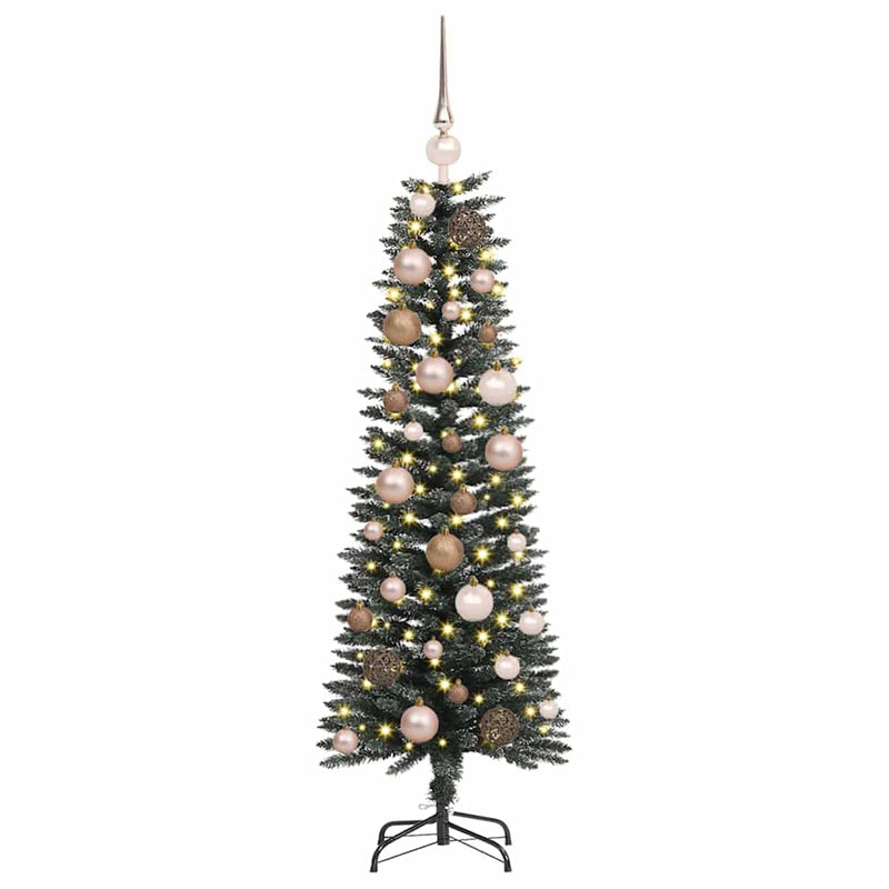 Load image into Gallery viewer, Vidaxl kunstkerstboom met 150 led groen 120 cm pvc en plastic en staal
