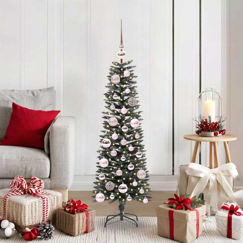 Load image into Gallery viewer, Vidaxl kunstkerstboom met 150 led groen 120 cm pvc en plastic en staal
