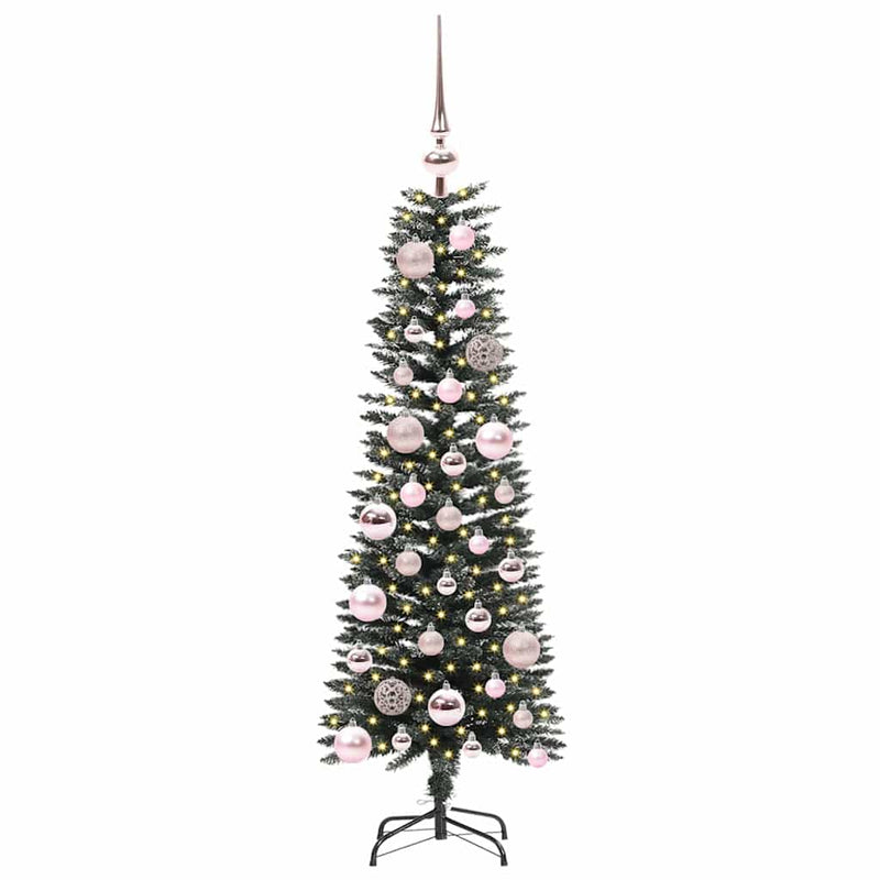 Load image into Gallery viewer, Vidaxl kunstkerstboom met 150 led groen 120 cm pvc en plastic en staal
