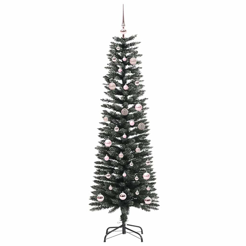 Load image into Gallery viewer, Vidaxl kunstkerstboom met 150 led groen 150 cm pvc en plastic en staal
