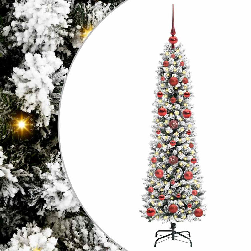 Load image into Gallery viewer, Vidaxl kunstkerstboom met 150 led wit 120 cm pvc en metaal en plastic
