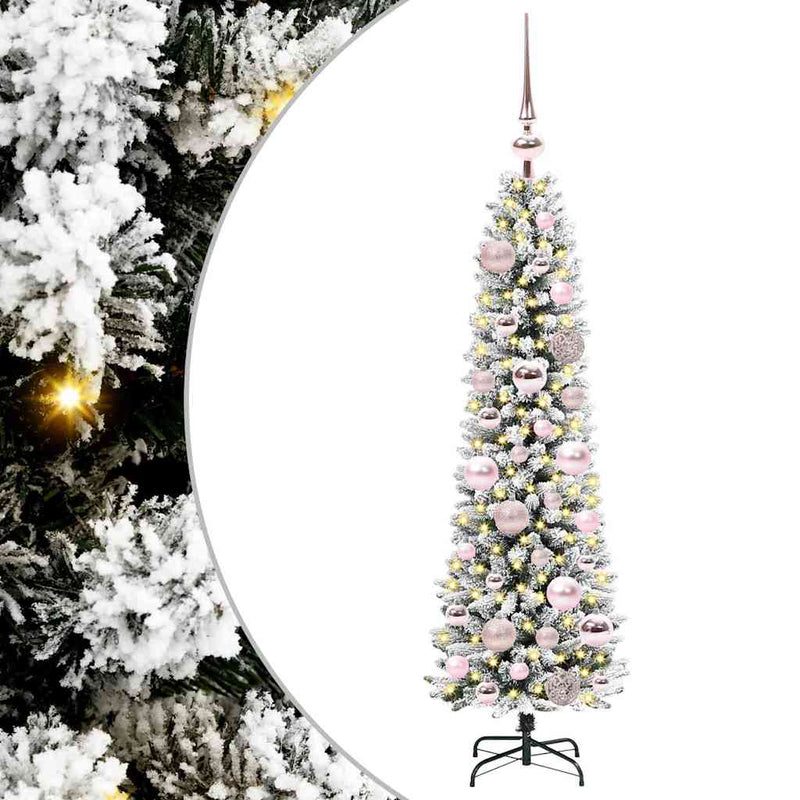Load image into Gallery viewer, Vidaxl kunstkerstboom met 150 led wit 120 cm pvc en metaal en plastic
