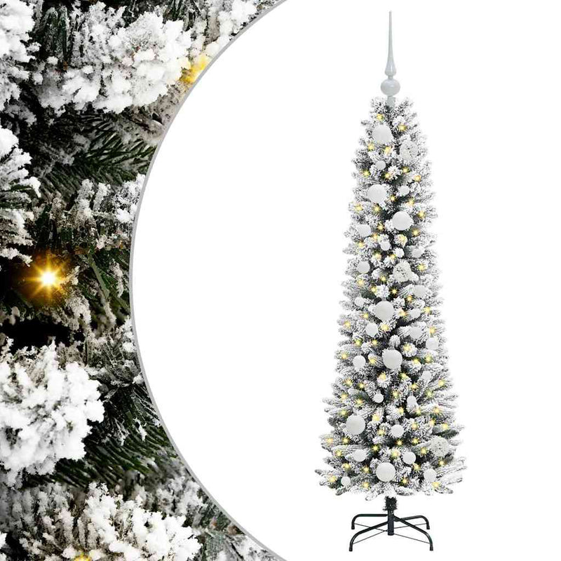 Load image into Gallery viewer, Vidaxl kunstkerstboom met 150 led wit 120 cm pvc en metaal en plastic
