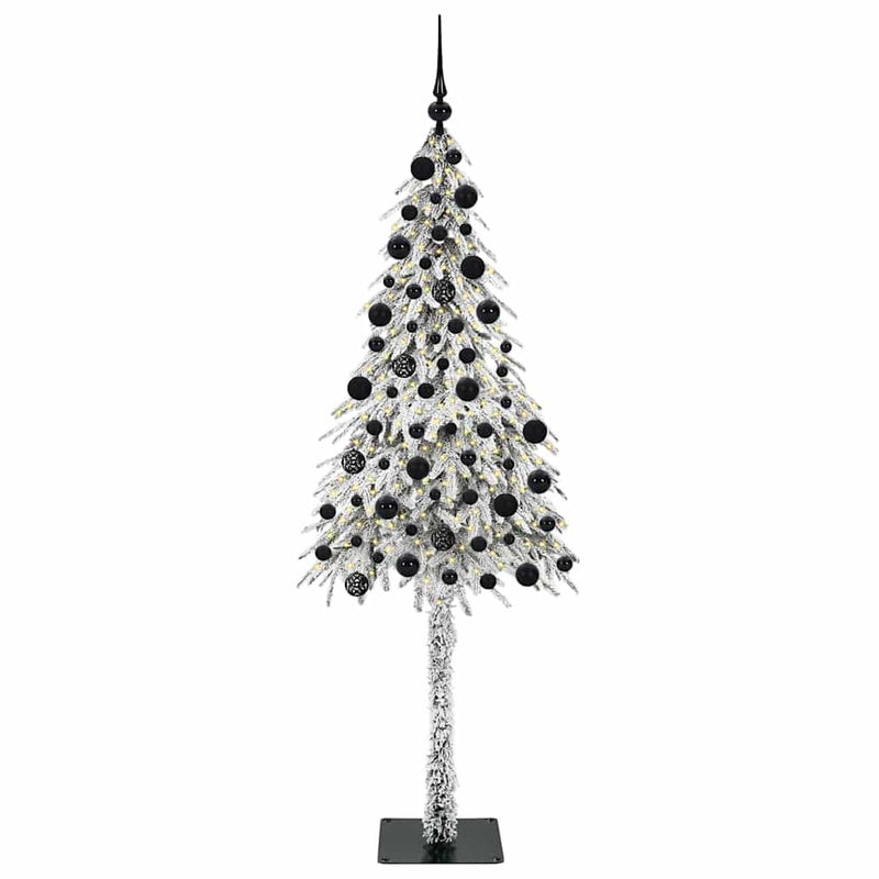 Load image into Gallery viewer, Vidaxl kerstboom met 300 led met standaard wit 210 cm pe en staal
