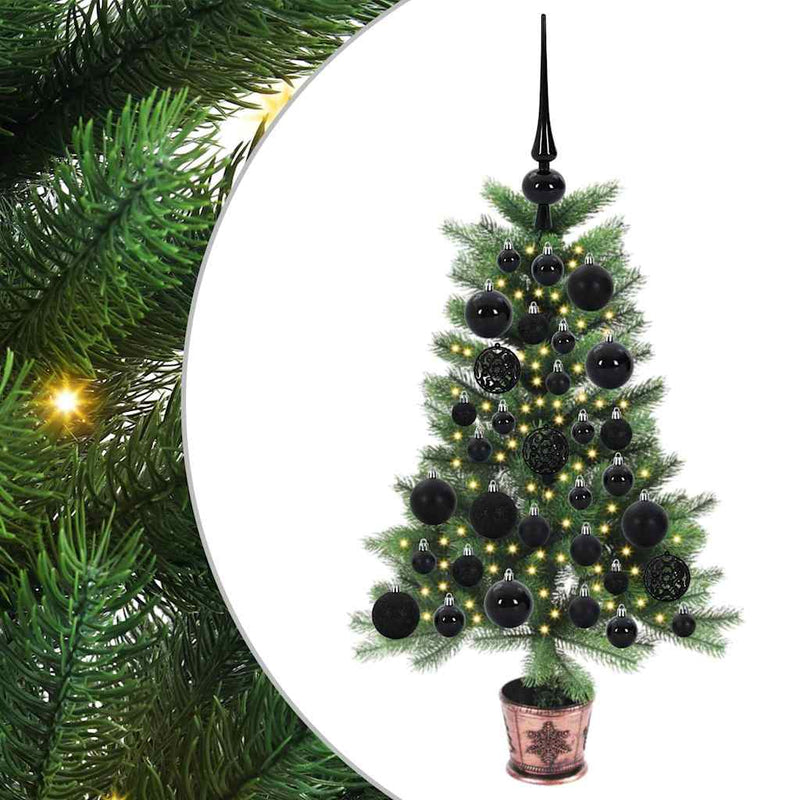 Load image into Gallery viewer, Vidaxl kerstboom met 150 led met standaard groen 65 cm pe

