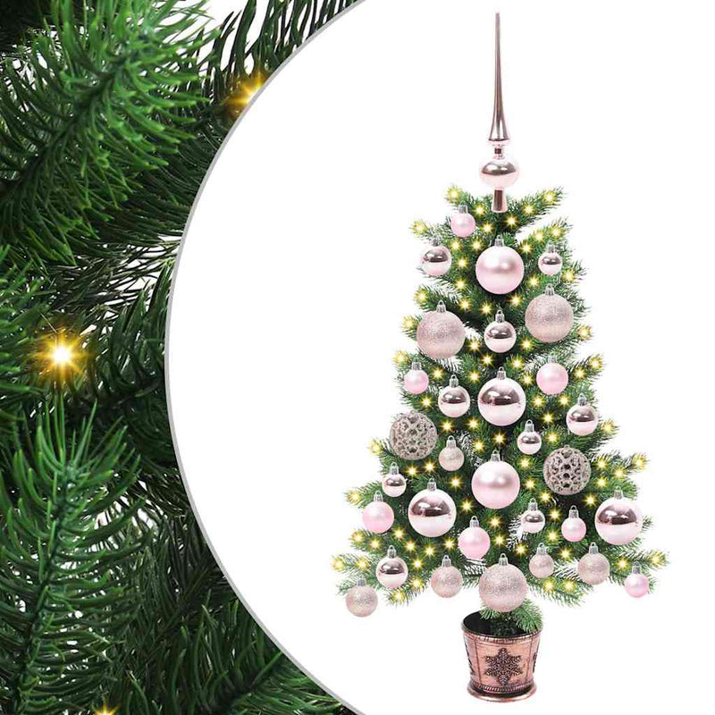 Load image into Gallery viewer, Vidaxl kerstboom met 150 led met standaard groen 65 cm pe
