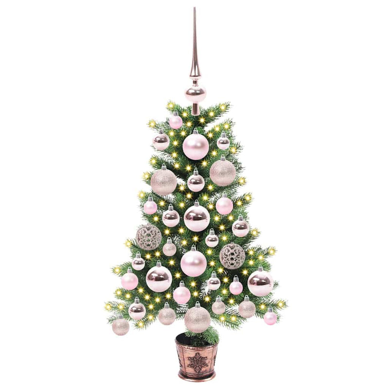 Load image into Gallery viewer, Vidaxl kerstboom met 150 led met standaard groen 65 cm pe
