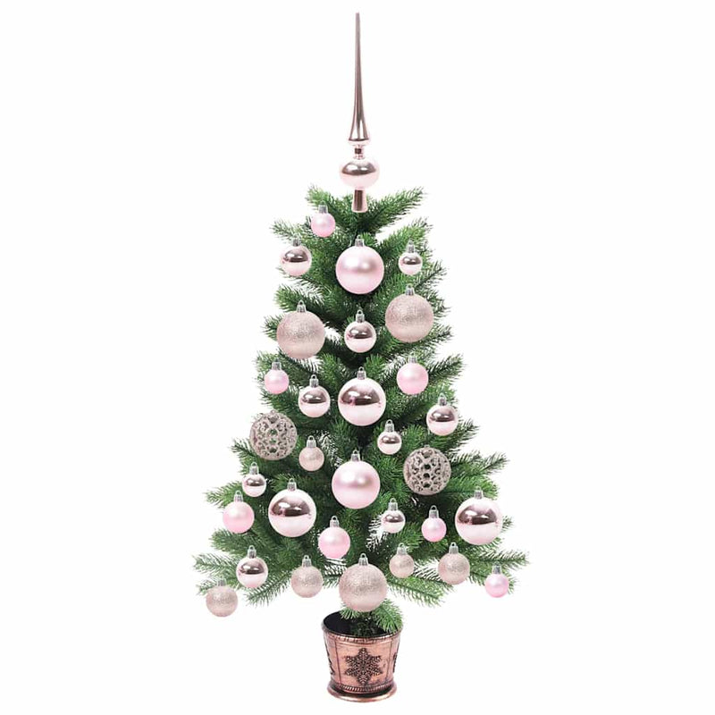 Load image into Gallery viewer, Vidaxl kerstboom met 150 led met standaard groen 65 cm pe
