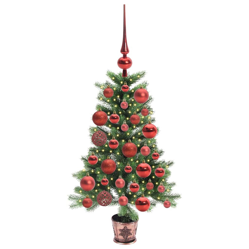 Load image into Gallery viewer, Vidaxl kerstboom met 150 led met standaard groen 90 cm pe

