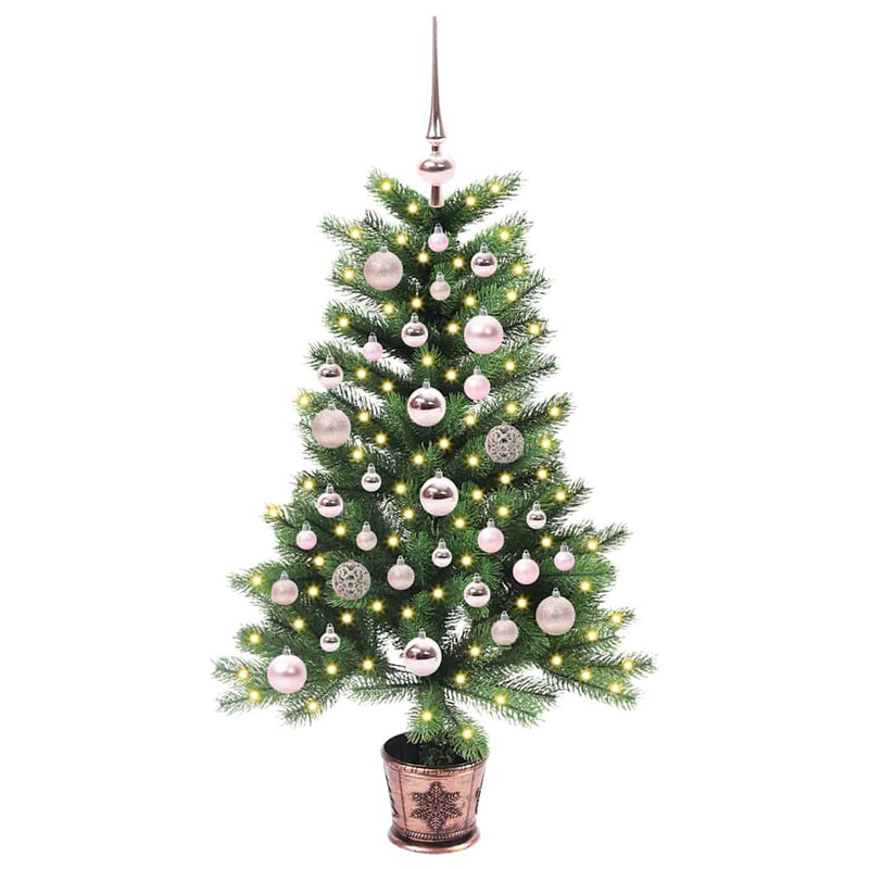 Load image into Gallery viewer, Vidaxl kerstboom met 150 led met standaard groen 90 cm pe
