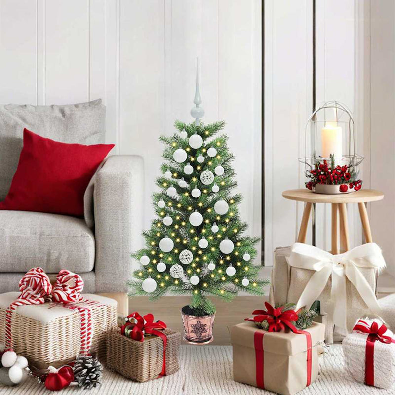 Load image into Gallery viewer, Vidaxl kerstboom met 150 led met standaard groen 90 cm pe
