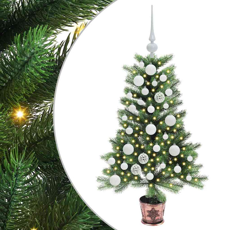 Load image into Gallery viewer, Vidaxl kerstboom met 150 led met standaard groen 90 cm pe
