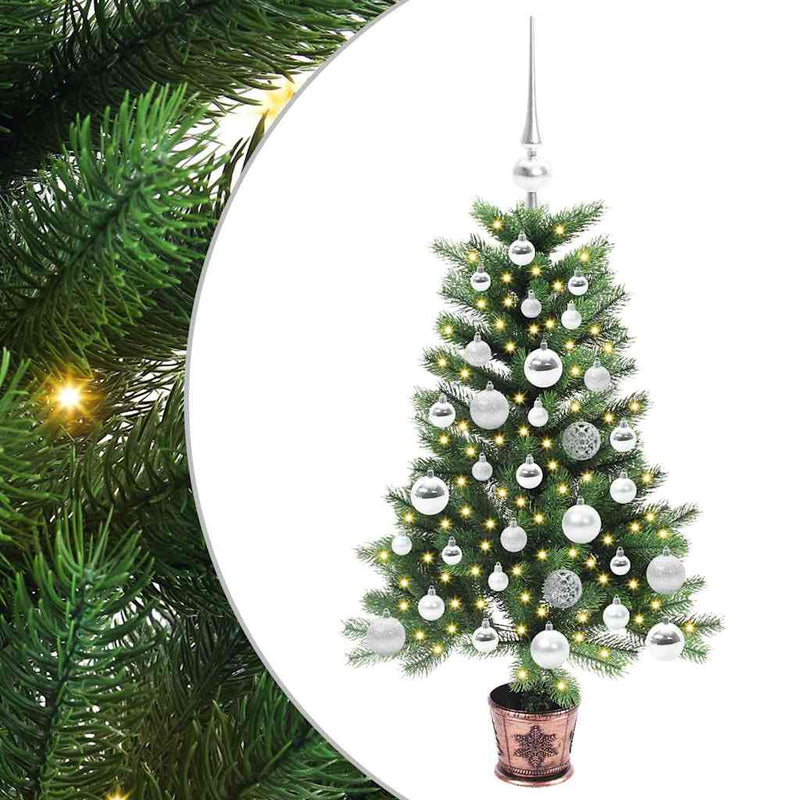 Load image into Gallery viewer, Vidaxl kerstboom met 150 led met standaard groen 90 cm pe
