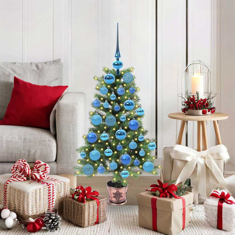 Load image into Gallery viewer, Vidaxl kerstboom met 150 led met standaard groen 90 cm pe

