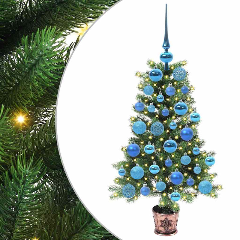 Load image into Gallery viewer, Vidaxl kerstboom met 150 led met standaard groen 90 cm pe
