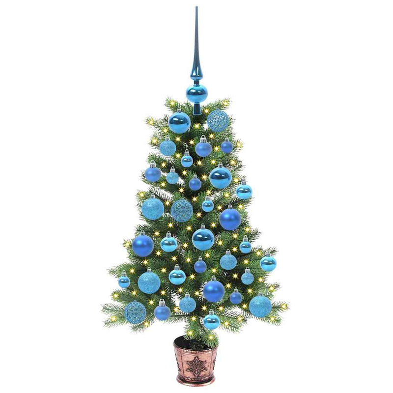 Load image into Gallery viewer, Vidaxl kerstboom met 150 led met standaard groen 90 cm pe
