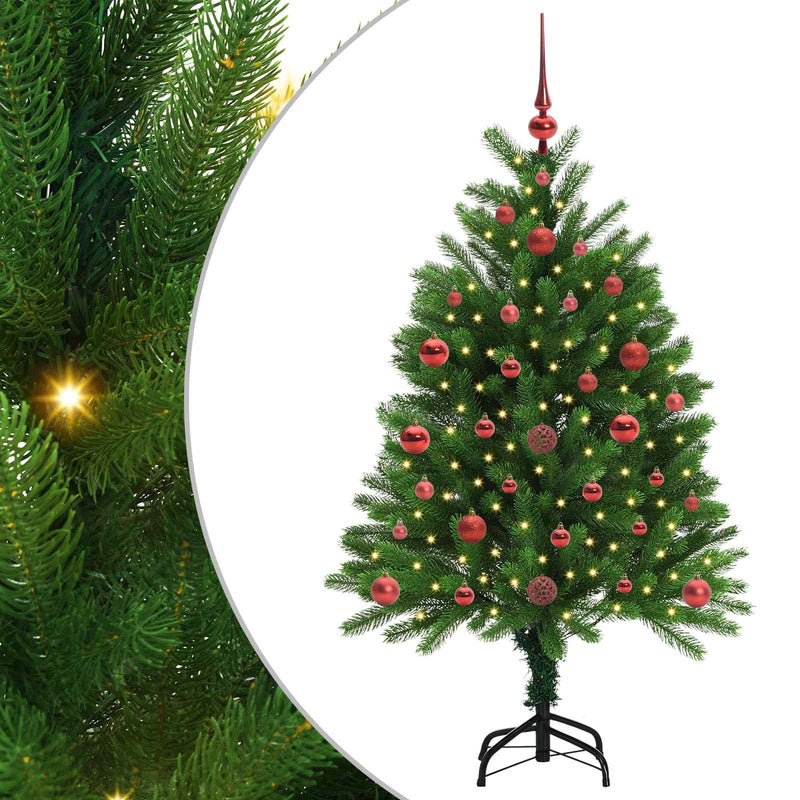 Load image into Gallery viewer, Vidaxl kerstboom met 150 led met standaard groen 120 cm pe
