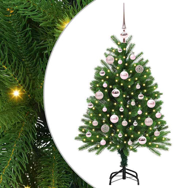 Vidaxl kerstboom met 150 led met standaard groen 120 cm pe