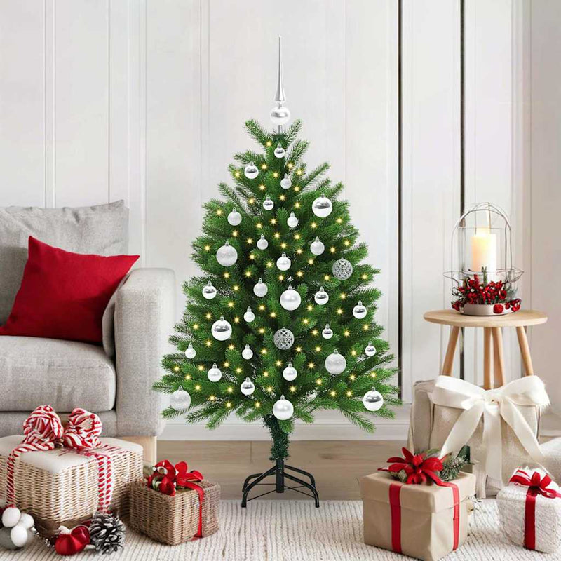 Load image into Gallery viewer, Vidaxl kerstboom met 150 led met standaard groen 120 cm pe
