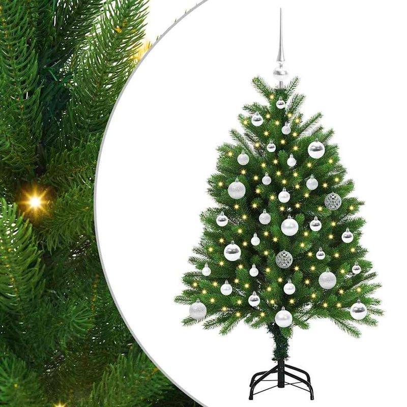 Load image into Gallery viewer, Vidaxl kerstboom met 150 led met standaard groen 120 cm pe
