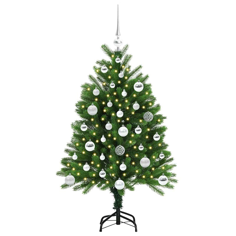 Load image into Gallery viewer, Vidaxl kerstboom met 150 led met standaard groen 120 cm pe
