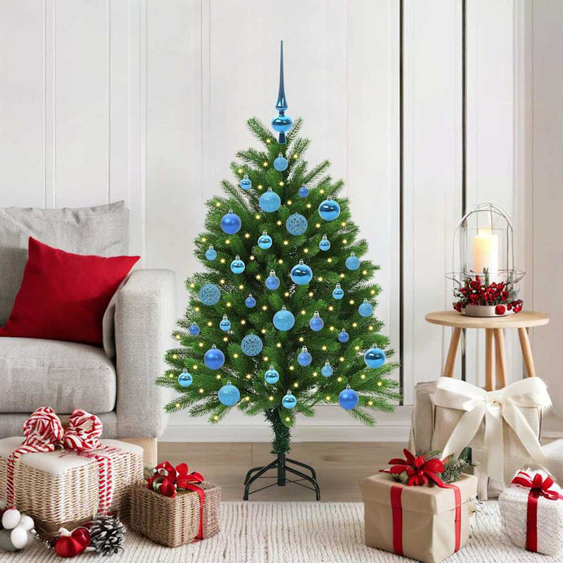Load image into Gallery viewer, Vidaxl kerstboom met 150 led met standaard groen 120 cm pe
