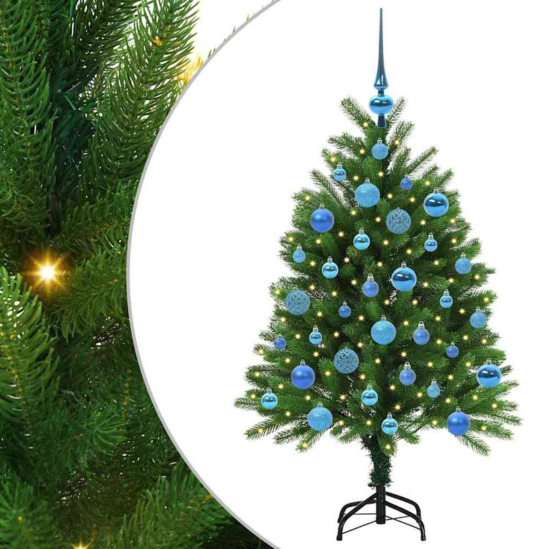 Load image into Gallery viewer, Vidaxl kerstboom met 150 led met standaard groen 120 cm pe

