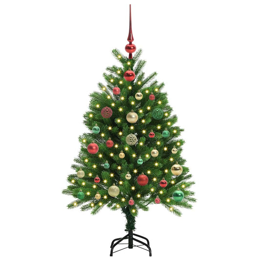 Vidaxl kerstboom met 150 led met standaard groen 120 cm pe
