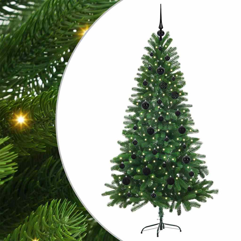 Load image into Gallery viewer, Vidaxl kerstboom met 150 led met standaard groen 150 cm pe
