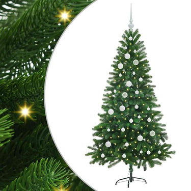 Vidaxl kerstboom met 150 led met standaard groen 150 cm pe