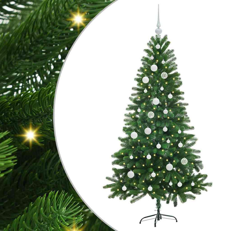 Load image into Gallery viewer, Vidaxl kerstboom met 150 led met standaard groen 150 cm pe
