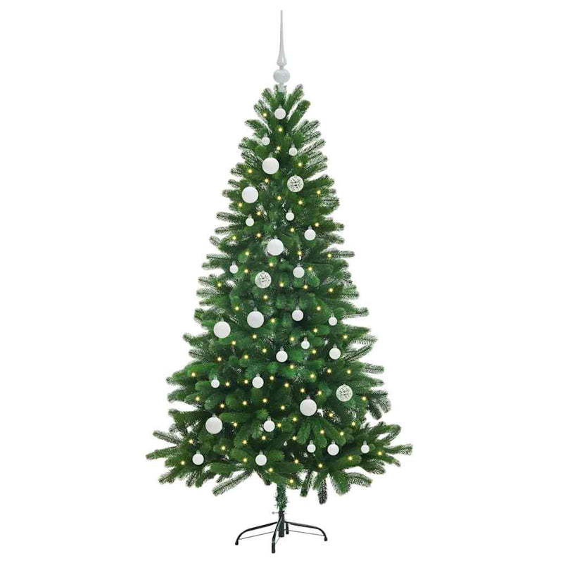 Load image into Gallery viewer, Vidaxl kerstboom met 150 led met standaard groen 150 cm pe
