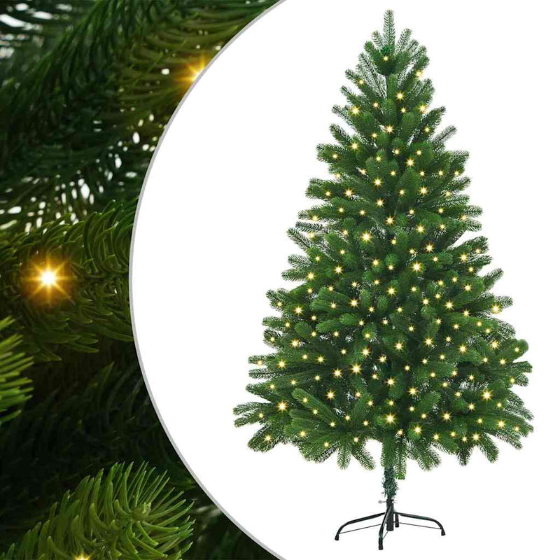 Load image into Gallery viewer, Vidaxl kerstboom met 300 led met standaard groen 180 cm pe
