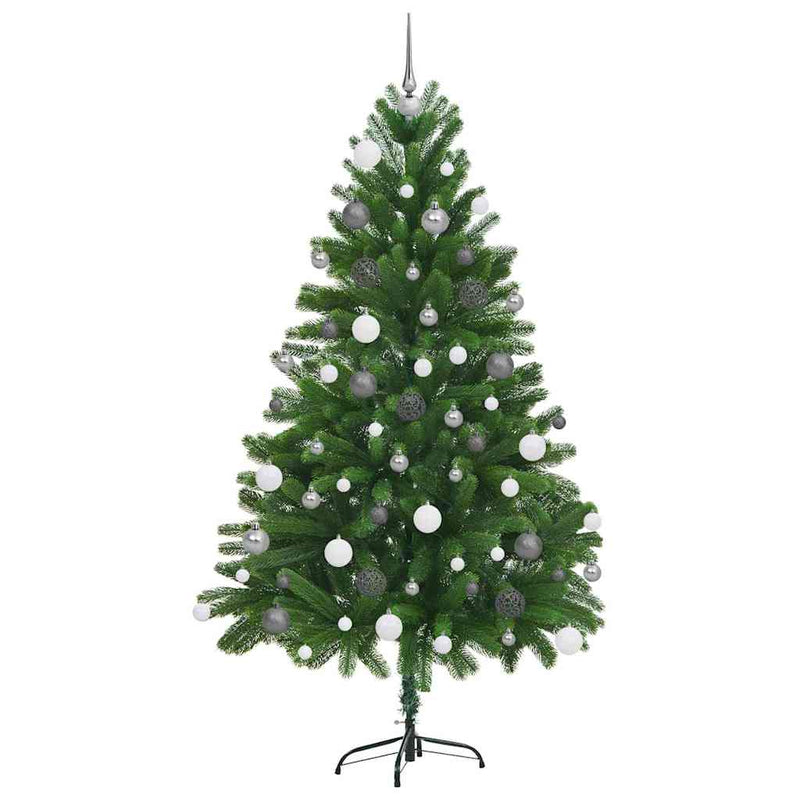 Load image into Gallery viewer, Vidaxl kerstboom met 300 led met standaard groen 180 cm pe
