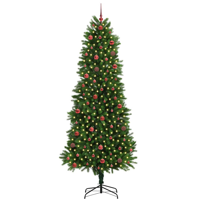 Load image into Gallery viewer, Vidaxl kerstboom met 300 led met standaard groen 240 cm pe

