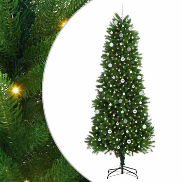 Vidaxl kerstboom met 300 led met standaard groen 240 cm pe