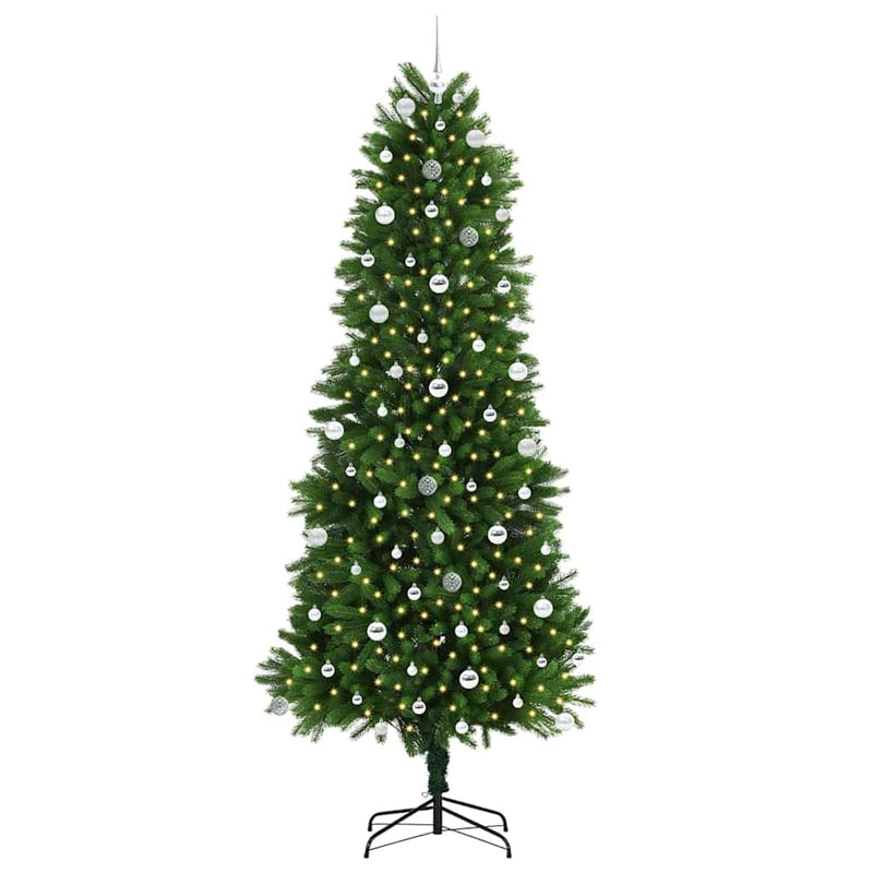 Load image into Gallery viewer, Vidaxl kerstboom met 300 led met standaard groen 240 cm pe
