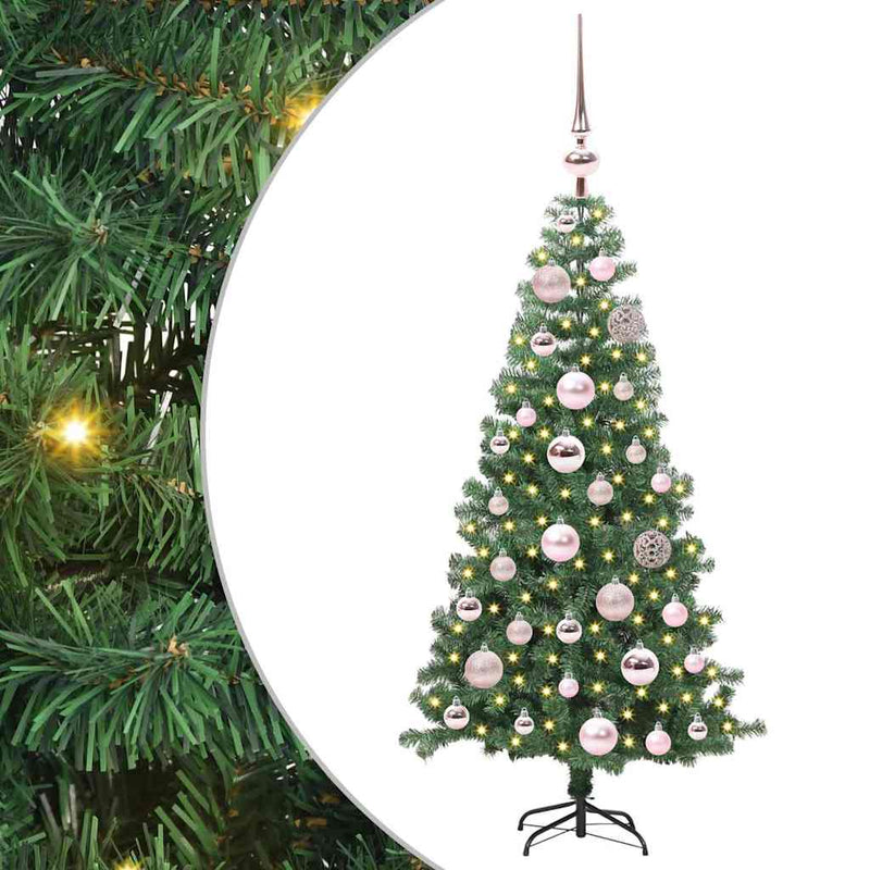 Load image into Gallery viewer, Vidaxl kerstboom met 150 led met standaard groen 120 cm pvc
