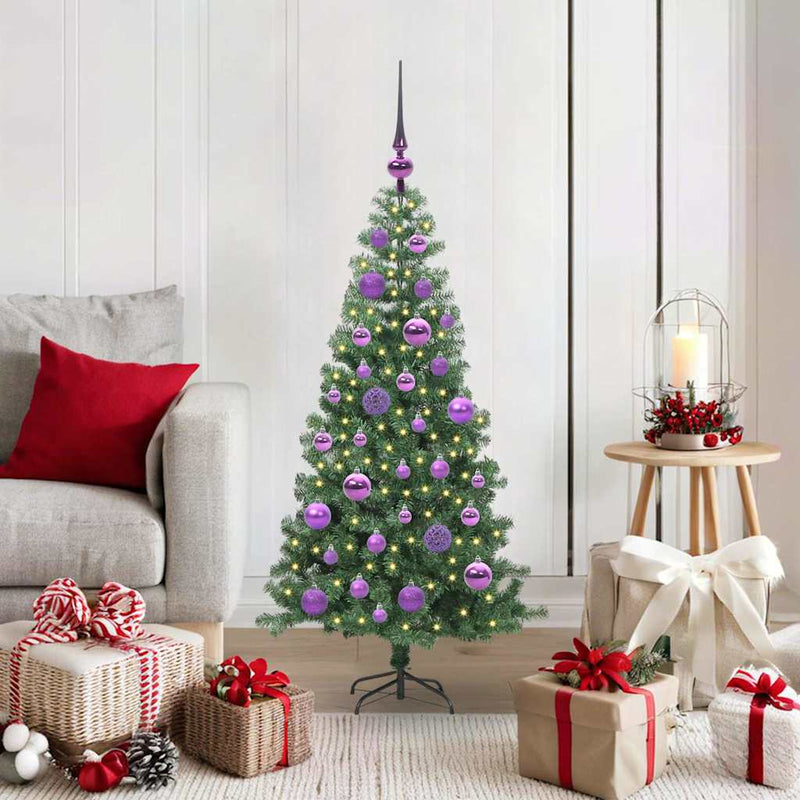 Load image into Gallery viewer, Vidaxl kerstboom met 150 led met standaard groen 120 cm pvc

