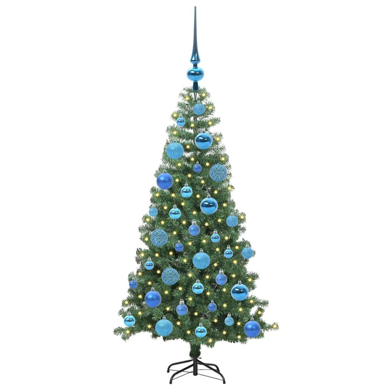 Load image into Gallery viewer, Vidaxl kerstboom met 150 led met standaard groen 120 cm pvc
