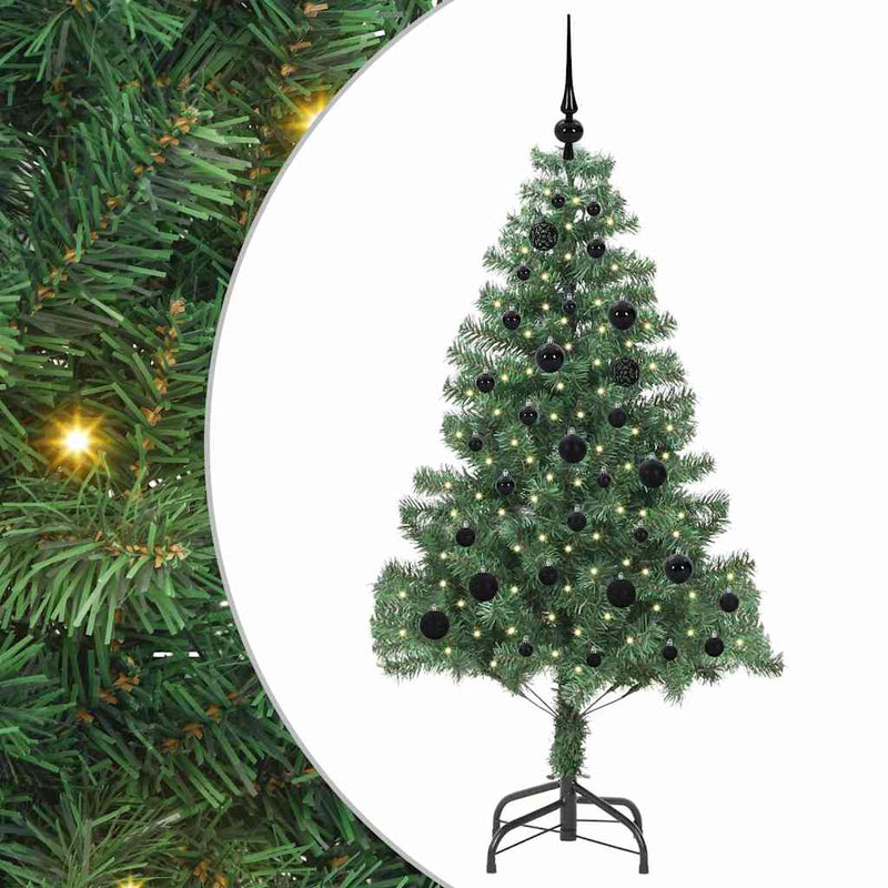 Load image into Gallery viewer, Vidaxl kerstboom met 150 led met standaard groen 150 cm pvc
