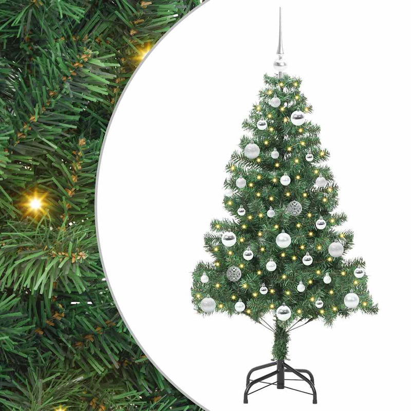 Load image into Gallery viewer, Vidaxl kerstboom met 150 led met standaard groen 150 cm pvc
