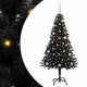 Vidaxl kerstboom met 150 led met standaard zwart 150 cm pvc